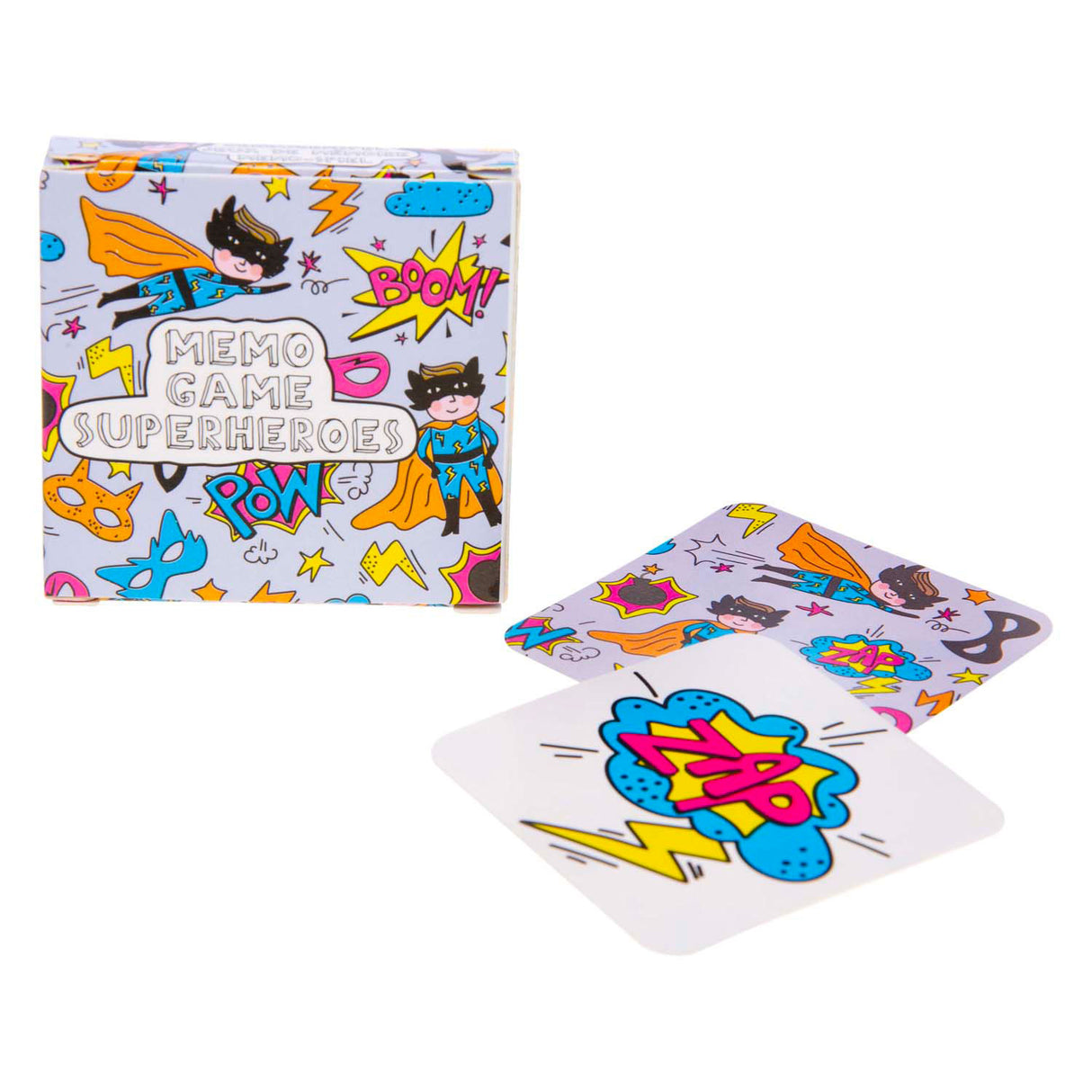 Duckiez mini memo spil superhelte, 28 kort