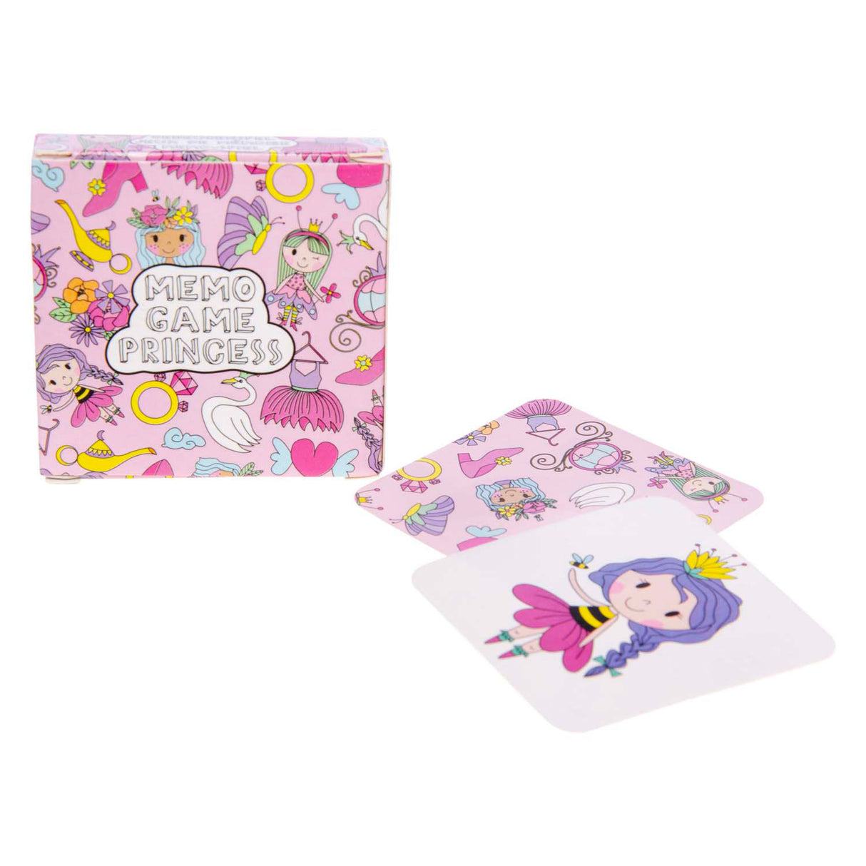 Duckiez mini memo spil prinsesse, 28 kort