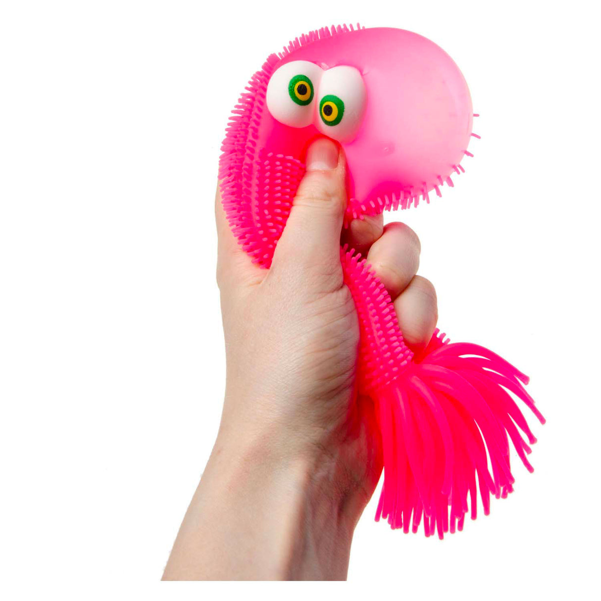 Duckiez puffer ball blæksprutte med øjne, 22cm