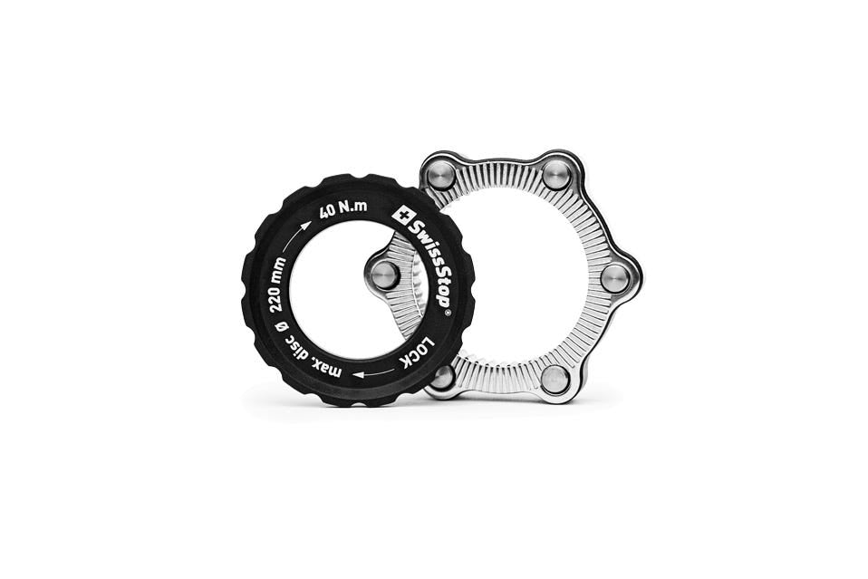Swissstop adapter centerlås max 220 mm diameter