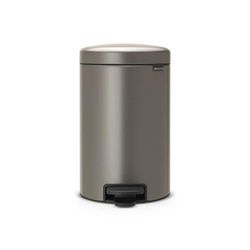 Brabantia newicon waste bin - 12 liters - platinum