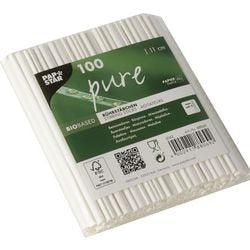 Rørepinde papstar 88069 hvid