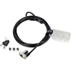 Laptop lås kensington k62318ww sort