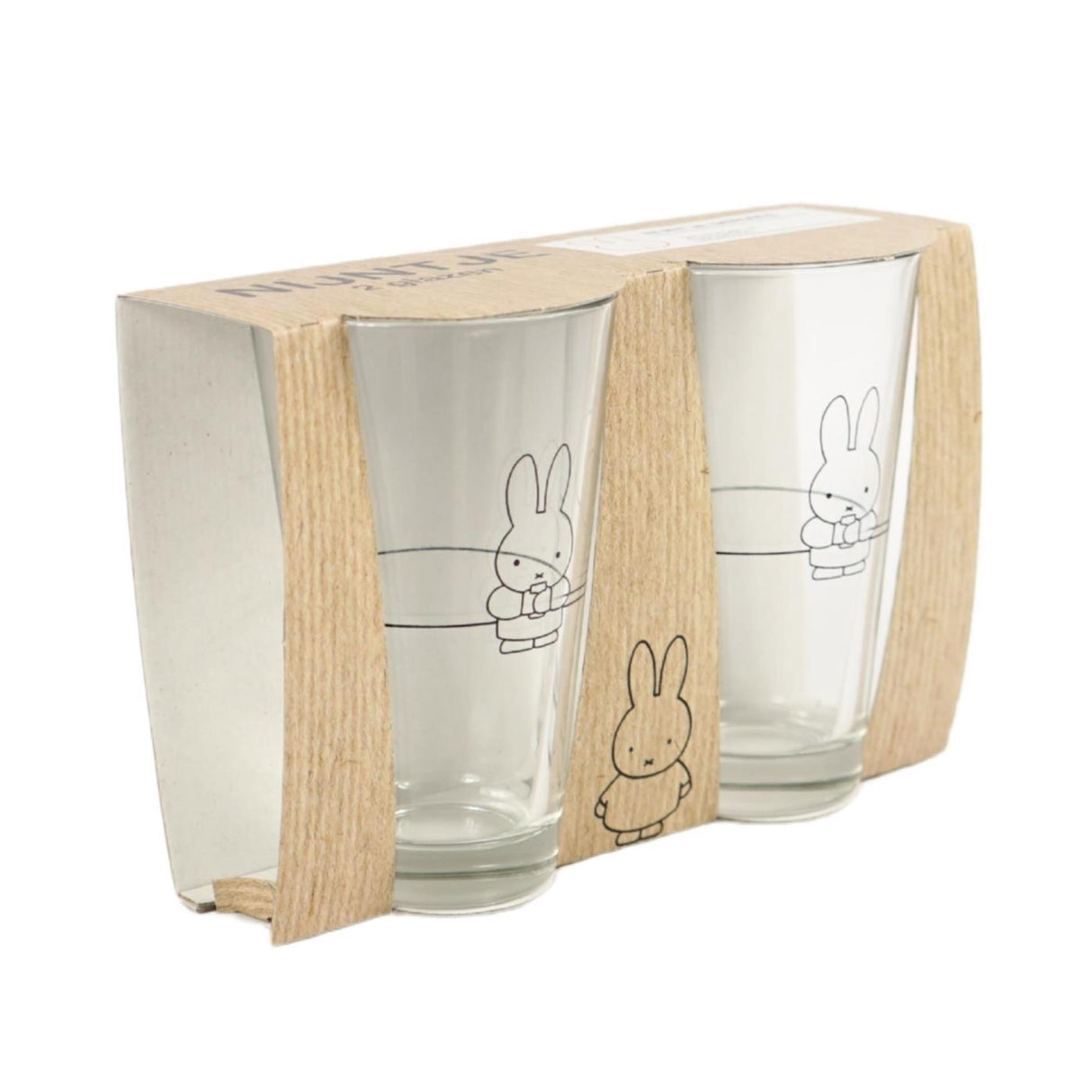 Miffy long drink glas sæt 2-delt 330ml