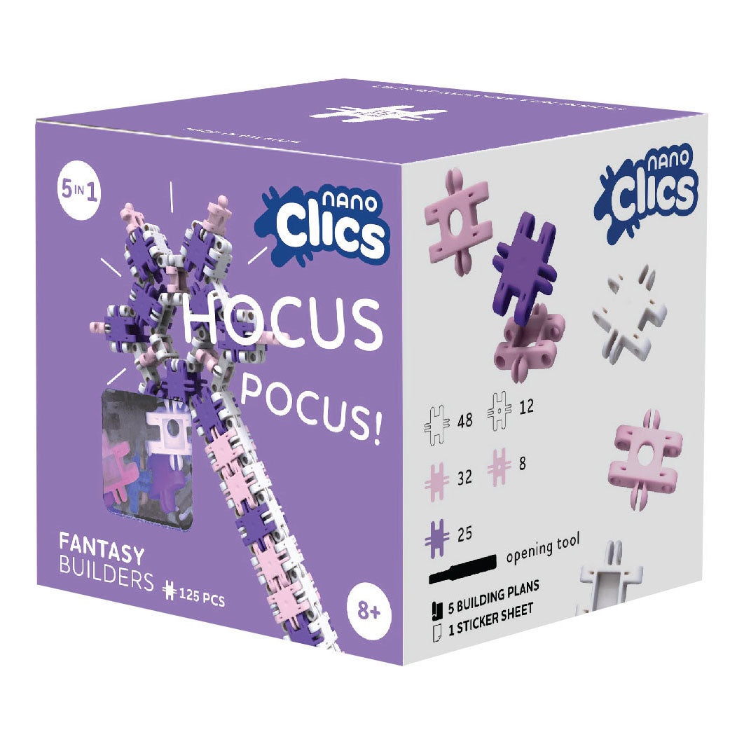 Clics nano - fantasy builders, 125 stk.