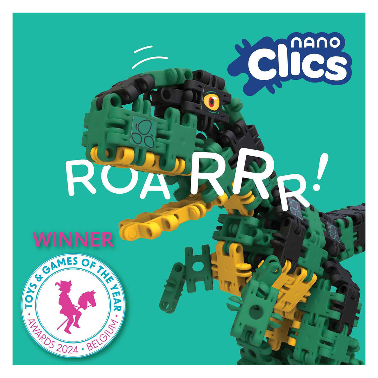 Clics nano - kreative bygherrer, 500 stk.