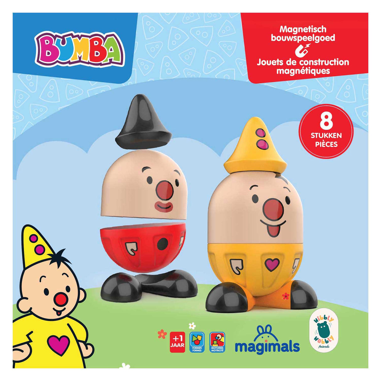 Clics magimals wibbly wobbly bumba - 8 stk.
