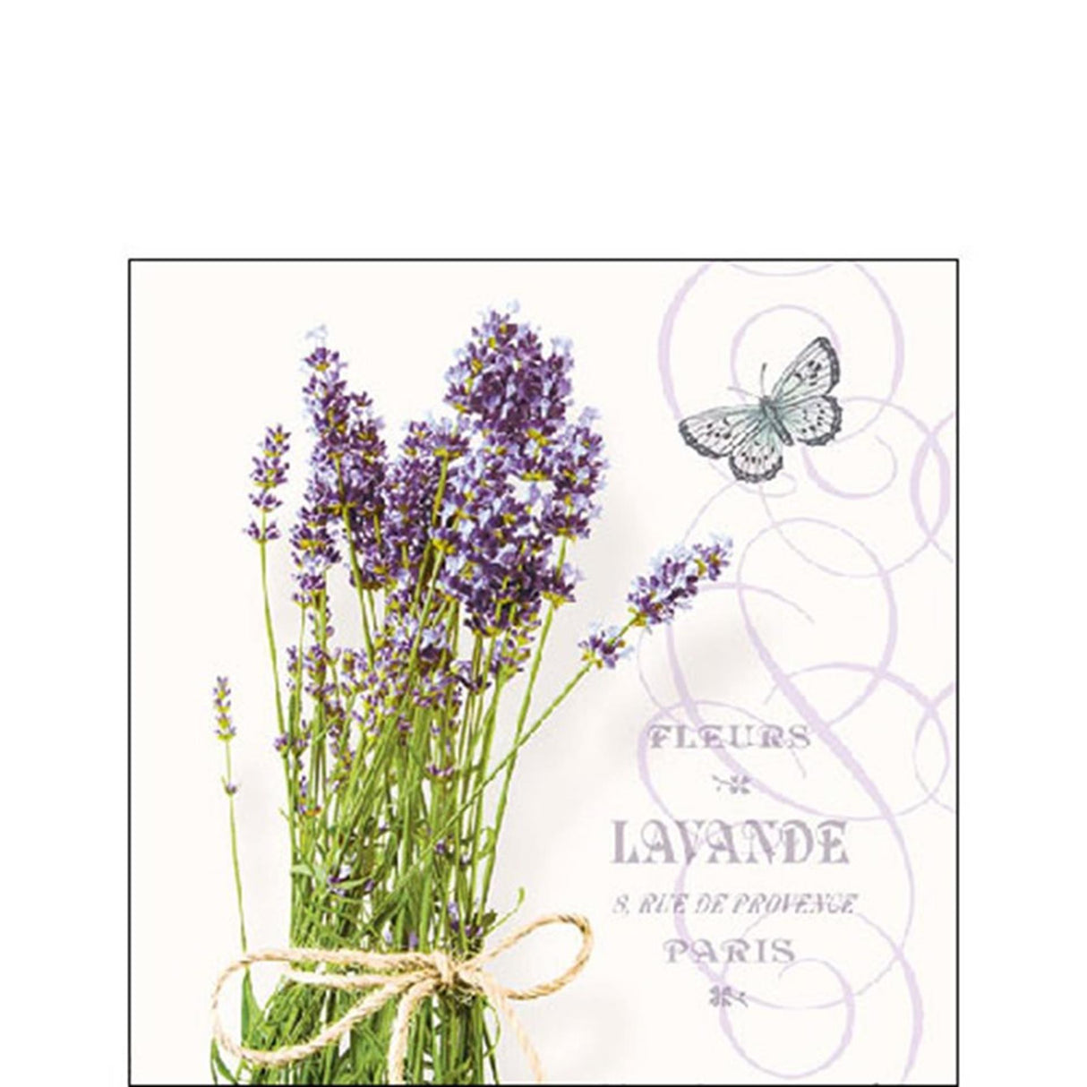 Ambiente serviet 25 cm bundt lavendel