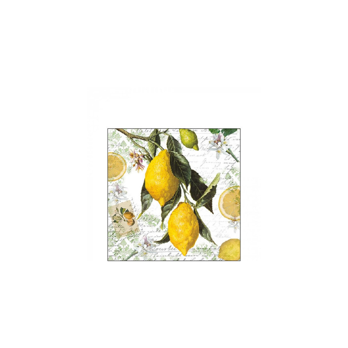 Ambiente servietter citron 25cm