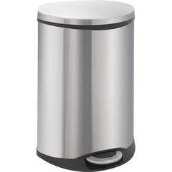 Eko Pedal Bin Shell 2x22 L Mat Silver Colored