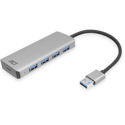 ACT Connectivity USB-A Hub 3.0, 4 Poorts USB-A