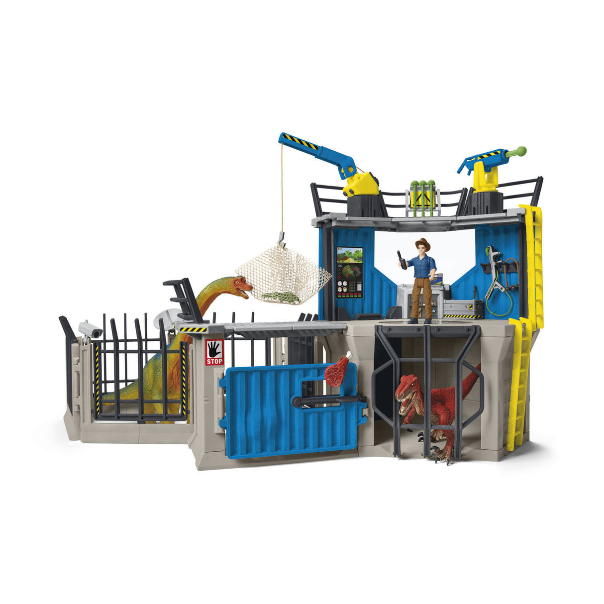 Schleich dinosaurer store dino forskningsstation 41462