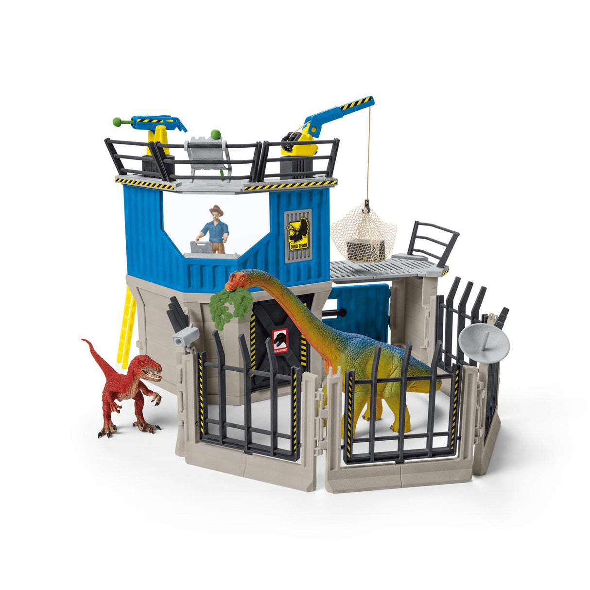 Schleich dinosaurer store dino forskningsstation 41462