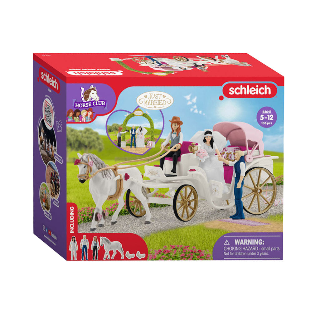 Schleich hesteklub bryllupsvogn 42641