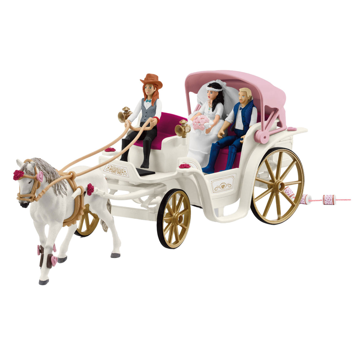 Schleich hesteklub bryllupsvogn 42641