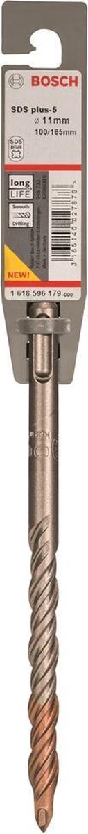 Bosch - hammerbor sds-plus-5 11 x 100 x 165 mm
