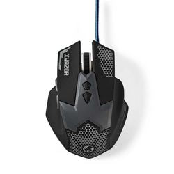 Gaming mus Nedis GMWD200BK sort
