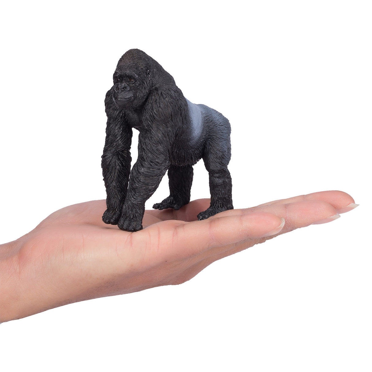 Mojo Wildlife Gorilla Male Silver Rug 381003
