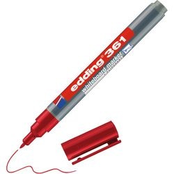 Edding -361 tavlemærke rød 1. 1 mm 4-361002
