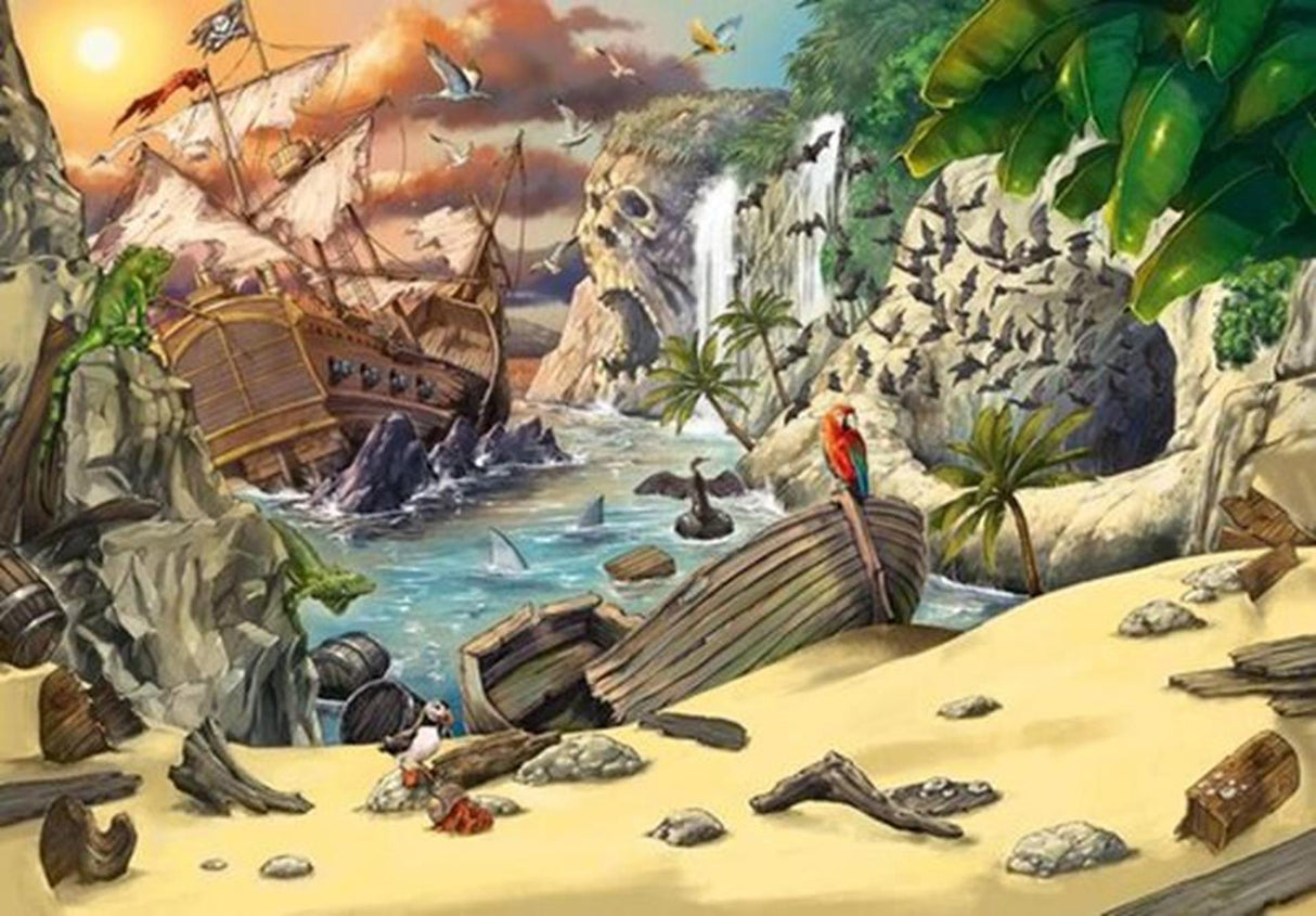 Ravensburger flugt puslespil børn pirater 368 brikker