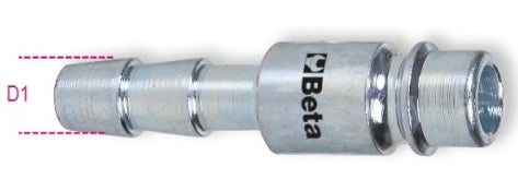Beta 1916r genvej slangeforbindelse Taps 6mm