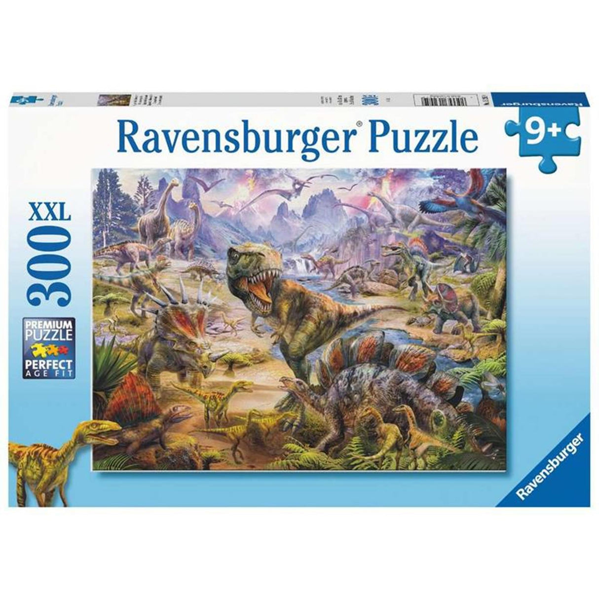 Ravensburger puslespil kæmpe dinosaurer 300 xl brikker