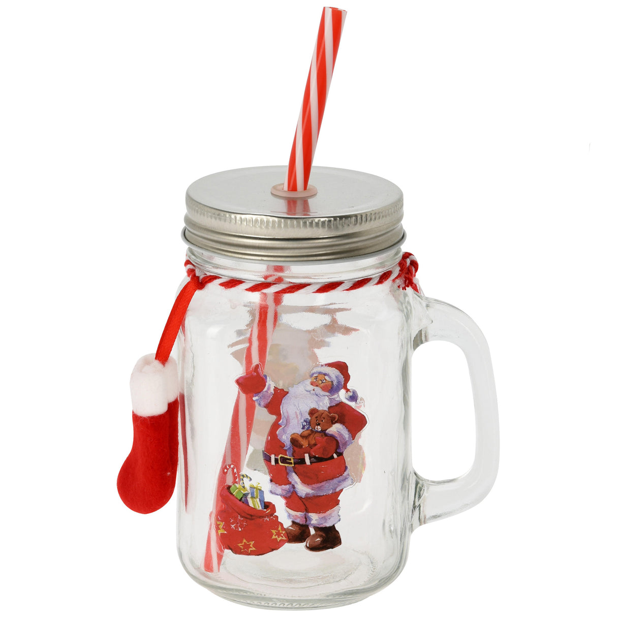 Juledrikkeglas med hank 450ml, 12 stk.