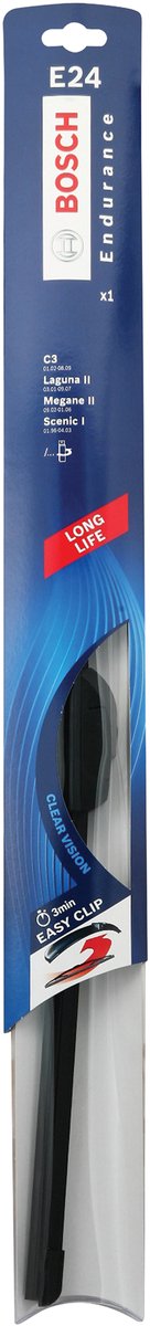 Bosch forrudeviskerblad eftermontering e24 600