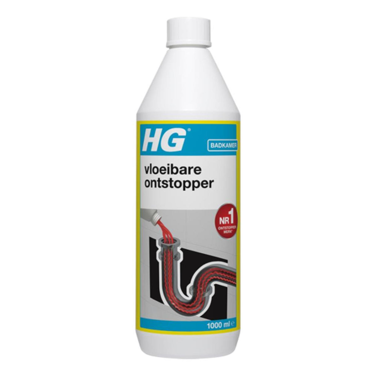 Hg flydende unblocker 1 liter | effektivt fjerner blokeringer