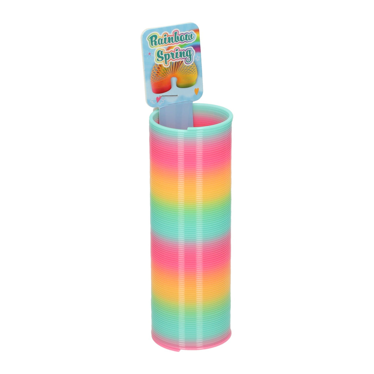 Trapveer in regenboogkleuren - 5x15cm