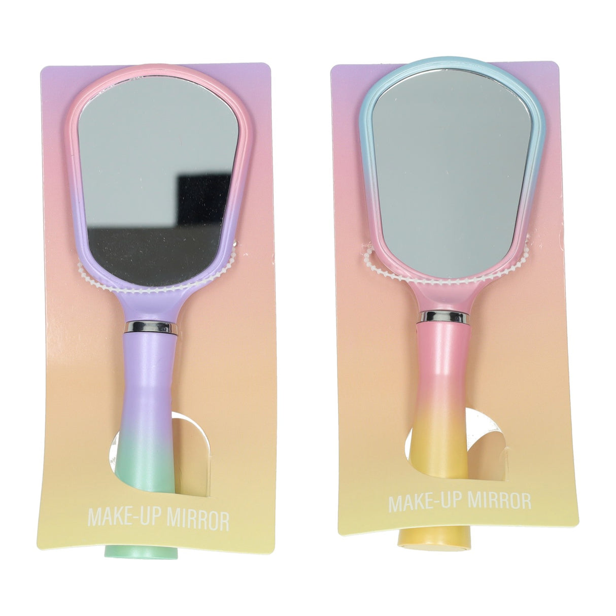 Make-up spiegel met handvat