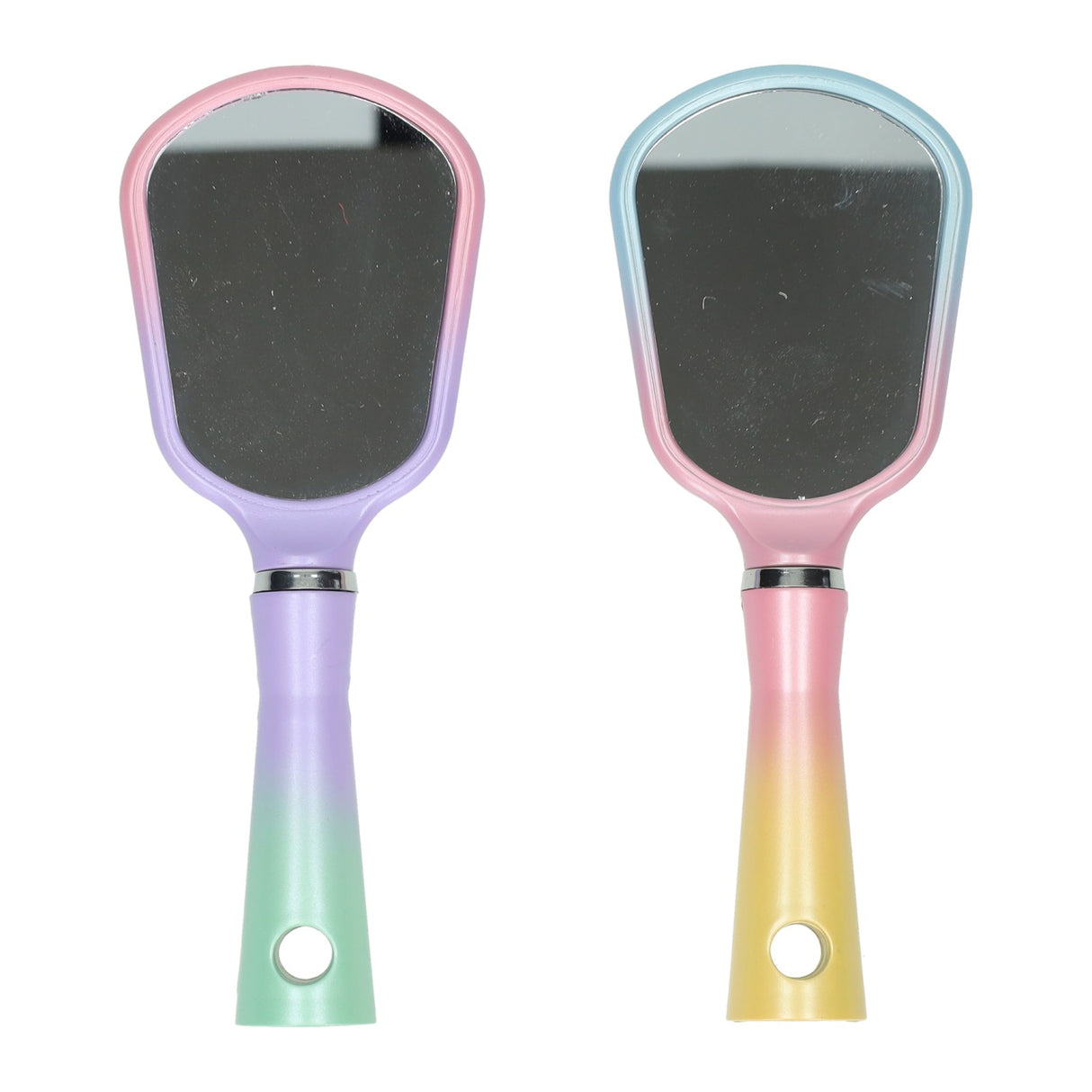 Make-up spiegel met handvat