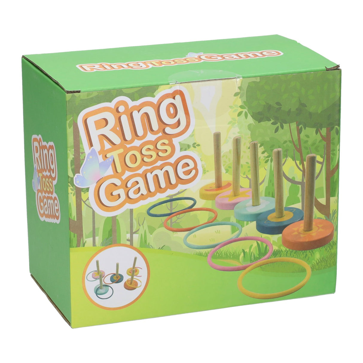 Houten ringwerpsel - 10dlg.