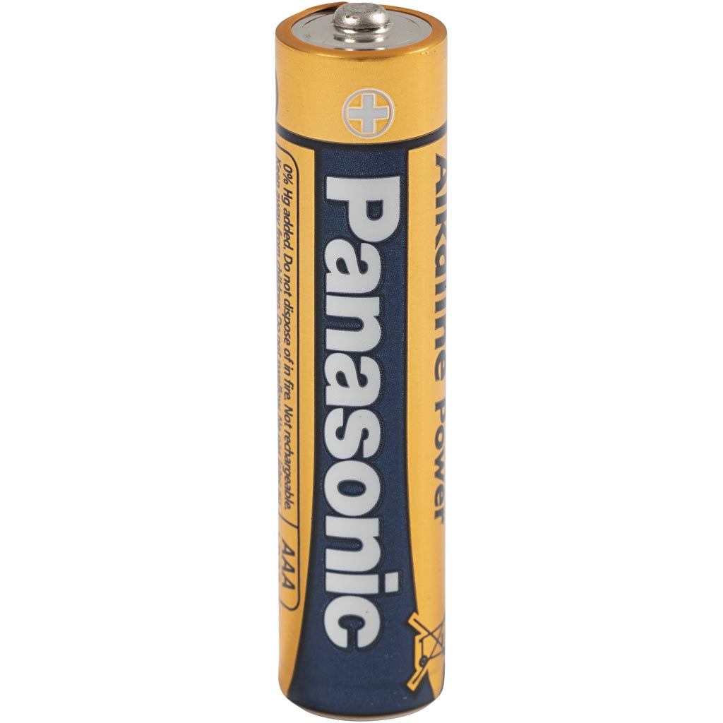 Batterier, aaa, str. aaa, 10 stk., 1 æske