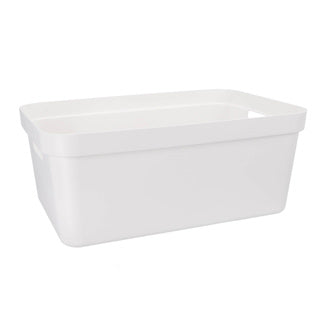 Solvareopbevaringsboks sigma - plastik - 45 liter - hvid - opbevaringsbokse - opbevaring - 39 x 59 x 24 cm