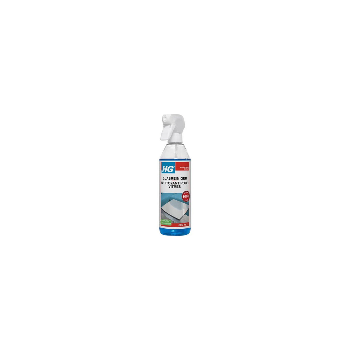 Hg glas og spejl spray 500ml