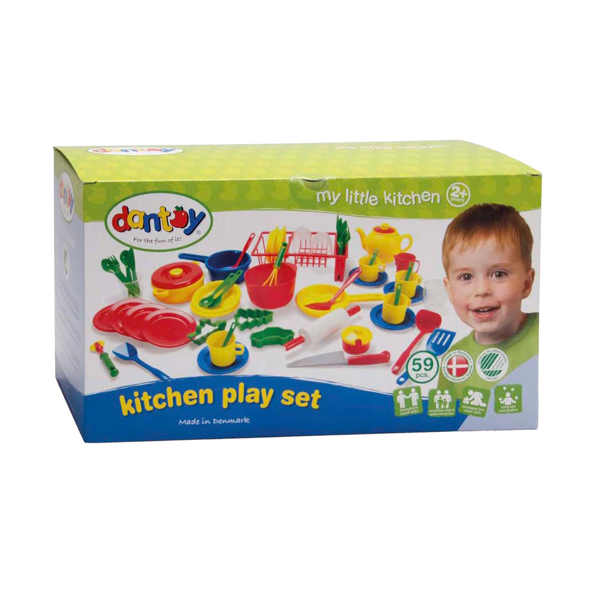 Dantoy køkkenservice, 59 stk.