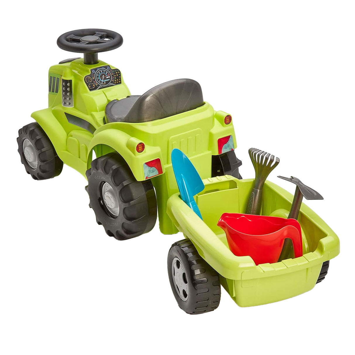 Ecoffier ecoiffier traktor med trailer