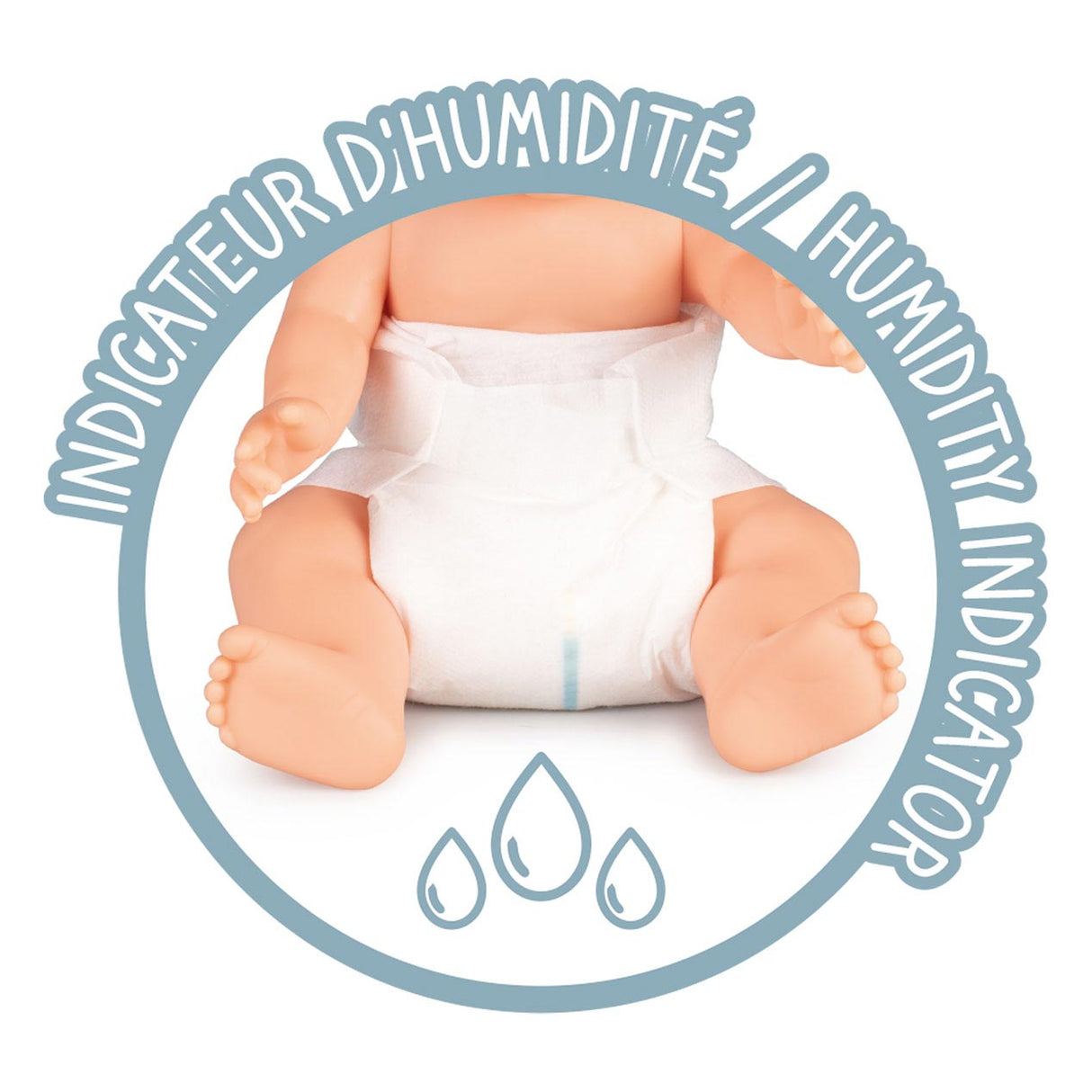 SMOBY - Baby Nurse Diapers 4 stykker