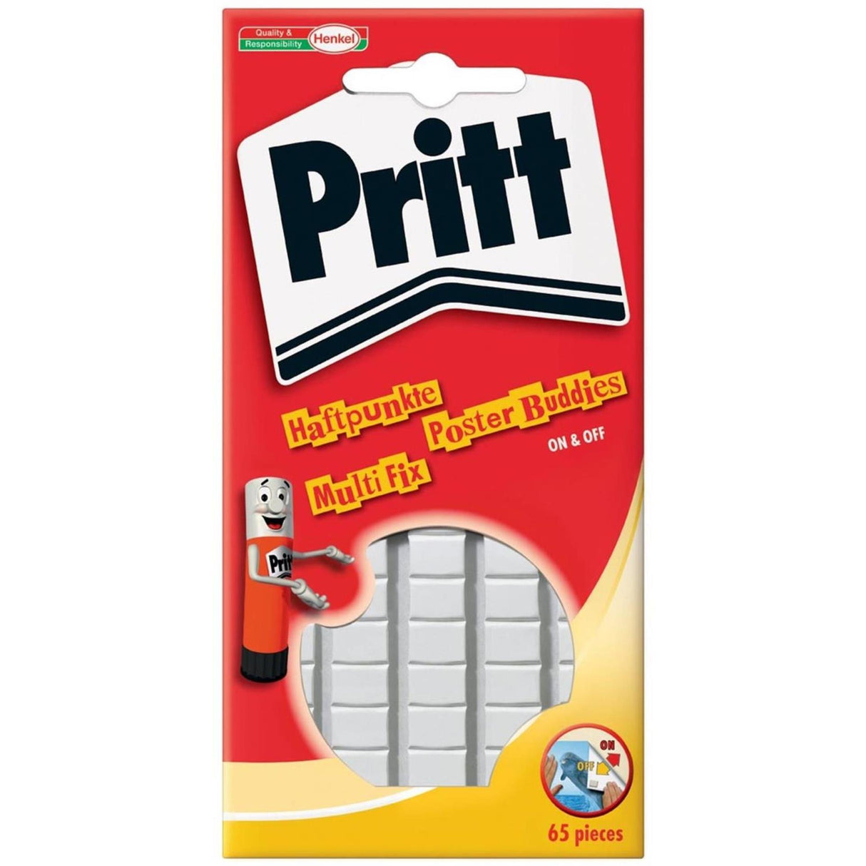 Pritt plakat buddies 65 stk