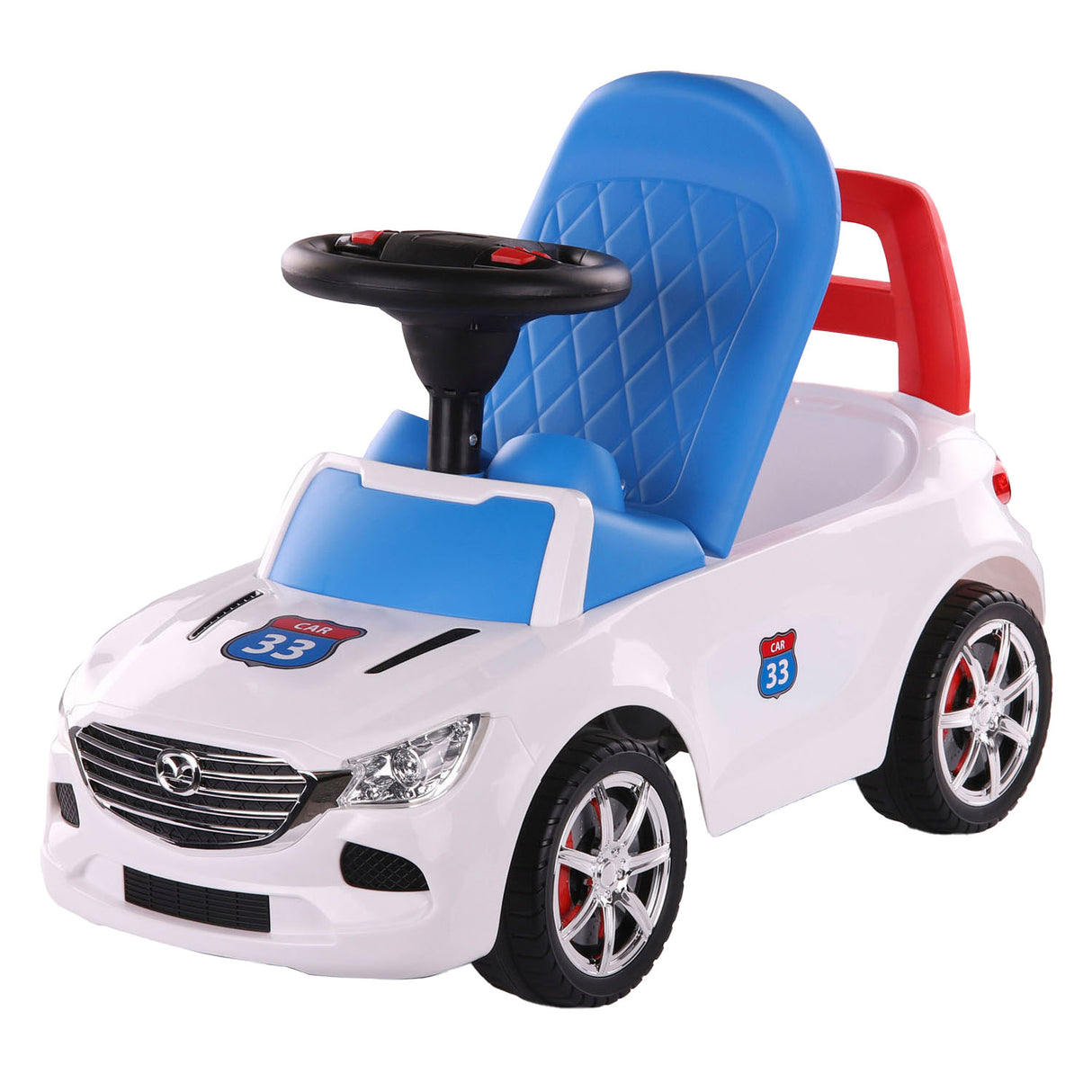 Cavallino trendy gående bil hvid