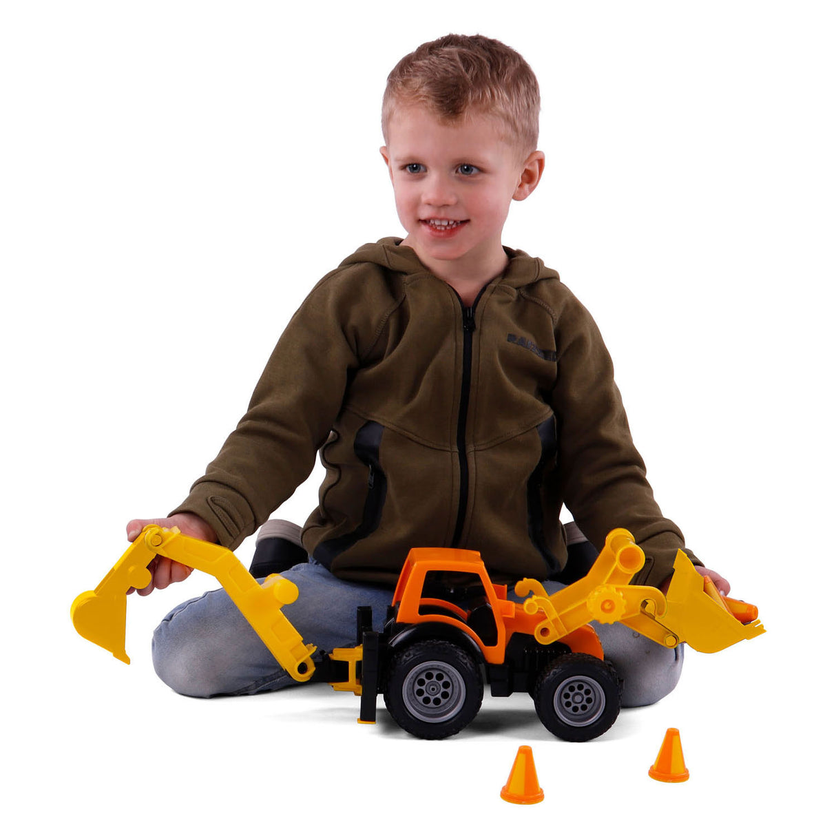 Cavallino greb gravemaskine traktor med gummidæk, 38,5 cm