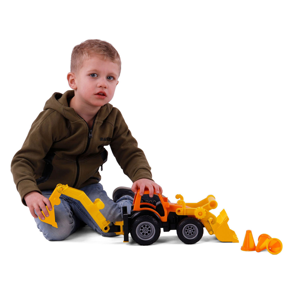 Cavallino greb gravemaskine traktor med gummidæk, 38,5 cm