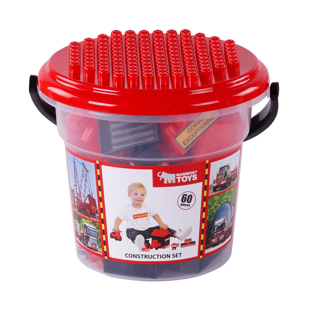 Cavallino Construction Set i Emmer, 60dlg.