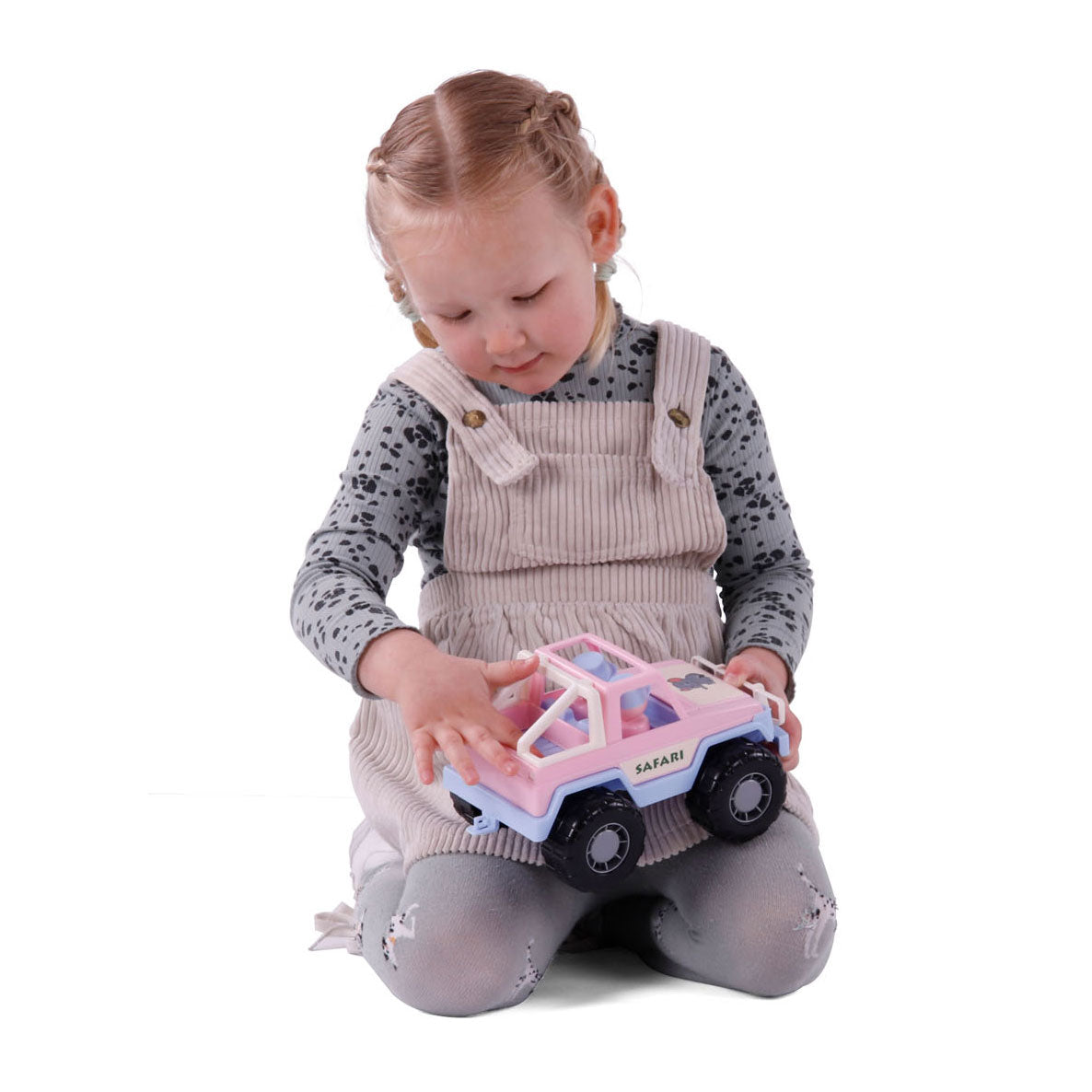 Cavallino Jeep Pink med 2 spilfigurer