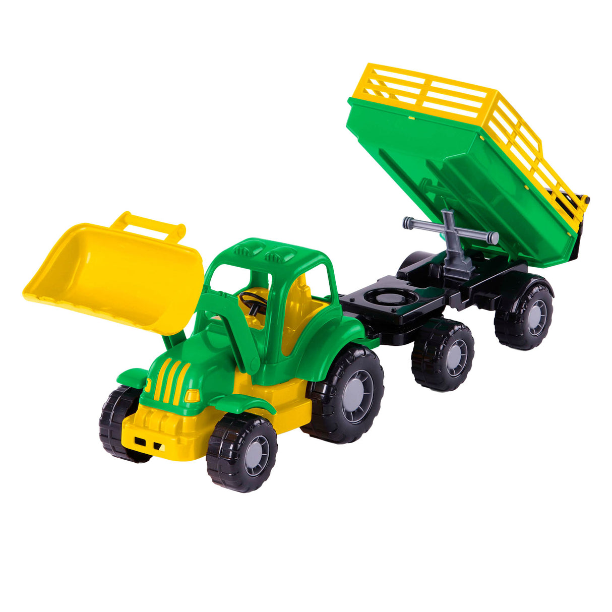 Cavallino Classic Tractor med Tilt Trailer, 66 cm