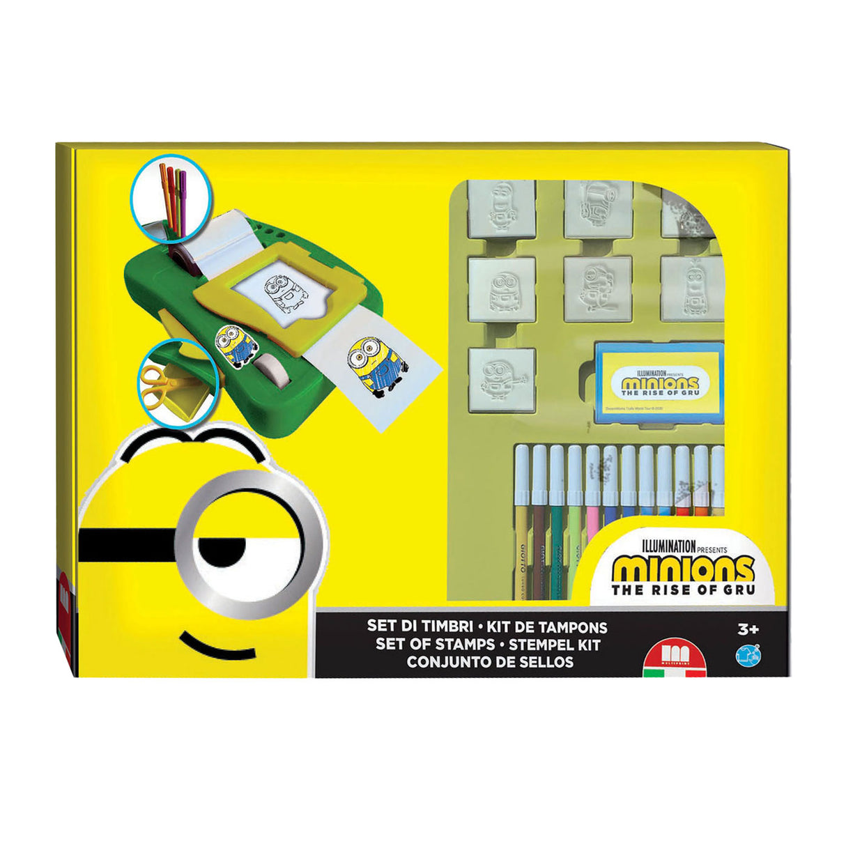 Multiprint farvesæt minions 23-dele