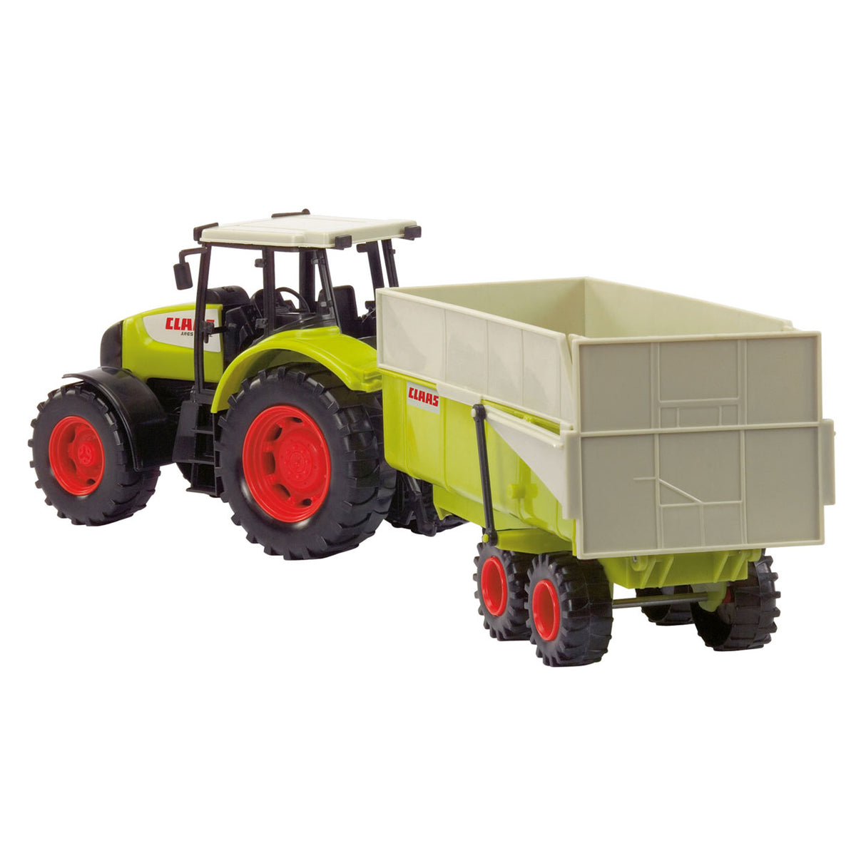 Dickie toys claas - traktortrailer - 57 cm - legetøjskøretøj