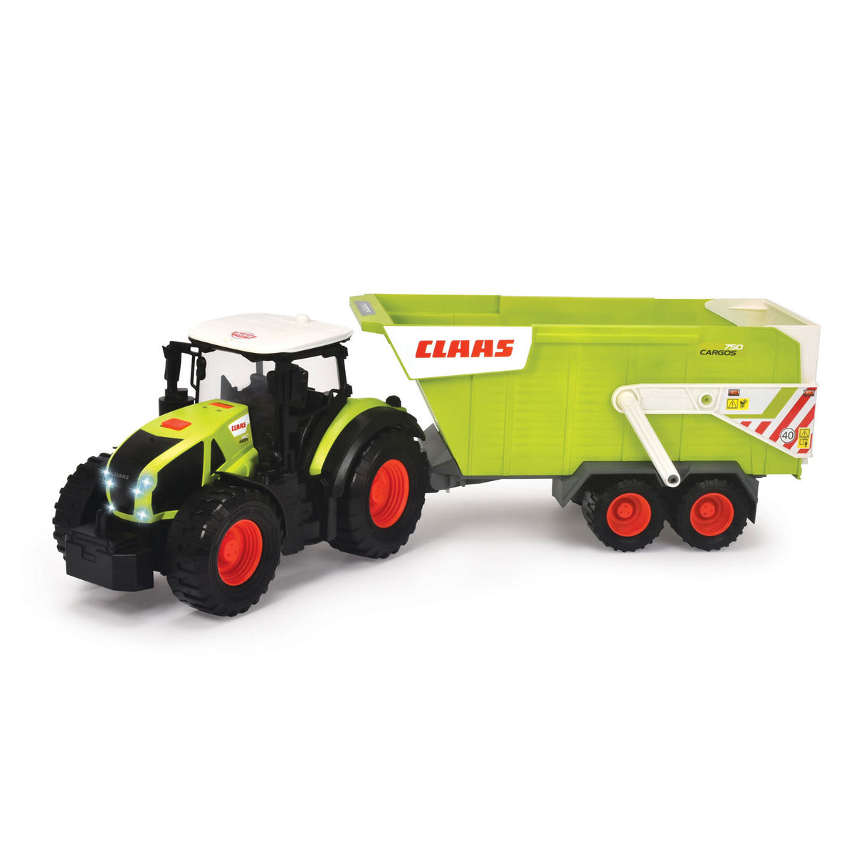 Dickie Claas traktor med tipvogn