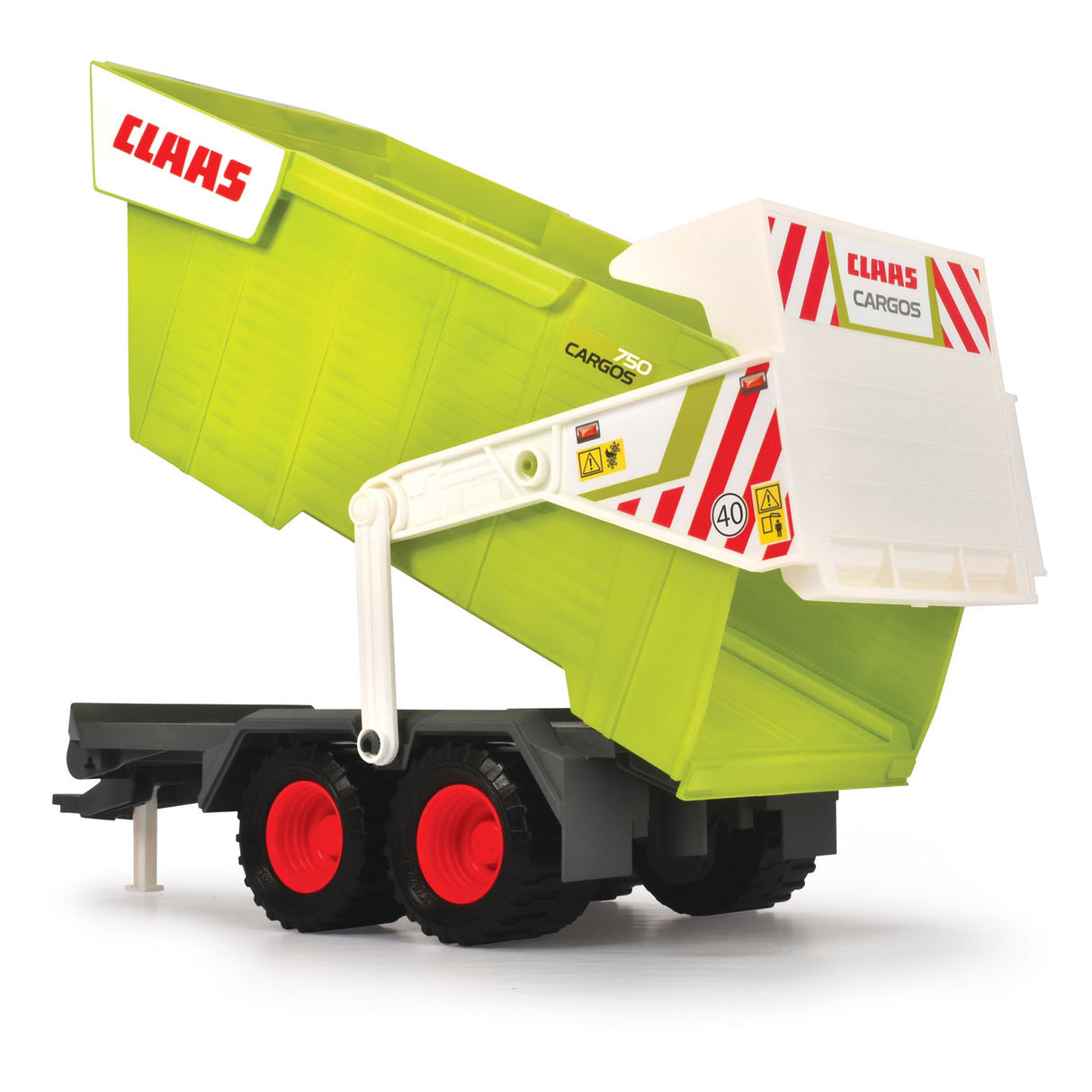 Dickie Claas traktor med tipvogn